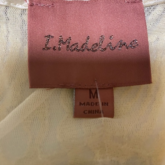 I. MADELINE IVORY LACE DRESS - SIZE M - NWT - Picture 2 of 9